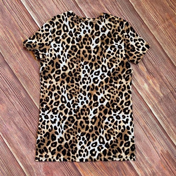 NWT VS Leopard Lounge Tee - Picture 2 of 3